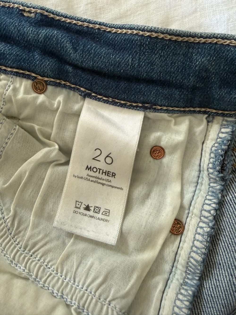 Mother - The Rascal Ankle Fray Jeans - Picture 7 of 7